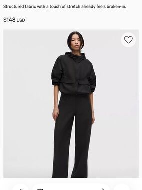 Lululemon - EasyFive Low-Rise Classic Wide-Leg Pant Regular